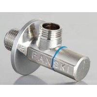 Roh.vent.FANSKI 1/2"x3/8" s filt.a ker.vrš. AP011-S modrý Neleštený chróm