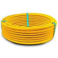 Eurogas TFG trubka DN 12 1/2" (50m)  plyn žltá  AISI 316,   EN 15266:2008