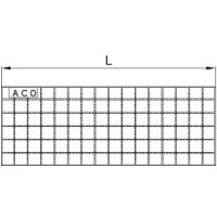 ACO rošt mriežkový 468x499, 30x2, L15, protišmyk R11, 1.4301