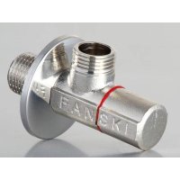 Roh.vent.FANSKI 1/2"x3/8" s filt.a ker.vrš. AP011-T červený Neleštený chrom