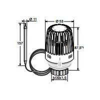 Heim.Term.hlav.K 40-70°C pon.čidlo kap2m