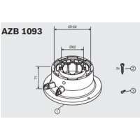 Junkers Bosch AZB adapter 60/100