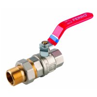 FERRO Vent.guľ.voda,dn25     1"  so šrub.P PN30