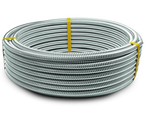 Eurotis TFA trubka  RAZ/DVA, DN 12, 1/2“, FF, 40 cm, voda  AISI 304  had.