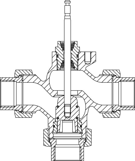 Heim.TA-CV 216 RGA DN 25  kvs 10,0