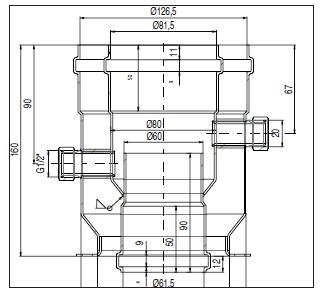 Protherm red.s prir 60/100 na80/125 DZ2