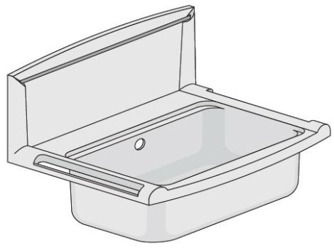 Abu Compact Umýv.55x45x16 biela