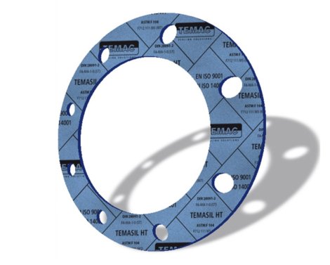 Tesn.Temasil HT 300°C  50x39x2mm Šrub.5/4"(1310)