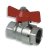 FERRO Vent.guľ.voda,dn32  5/4"FF,M PN30