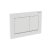 Geberit tlacitko Omega 30 Biela/lmat chrom/Biela