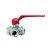 Ventil trojc.guľ.dn20 3/4"(T-vrt.) FFF,P