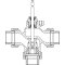 Heim.TA-CV 216 RGA DN 25  kvs 10,0